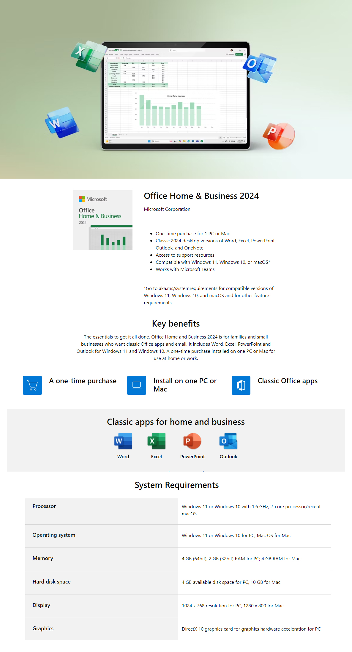 Microsoft EP2-06629 Office Home & Business 2024