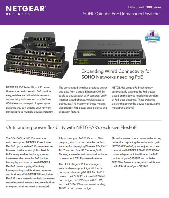 Netgear GS305P-300AUS