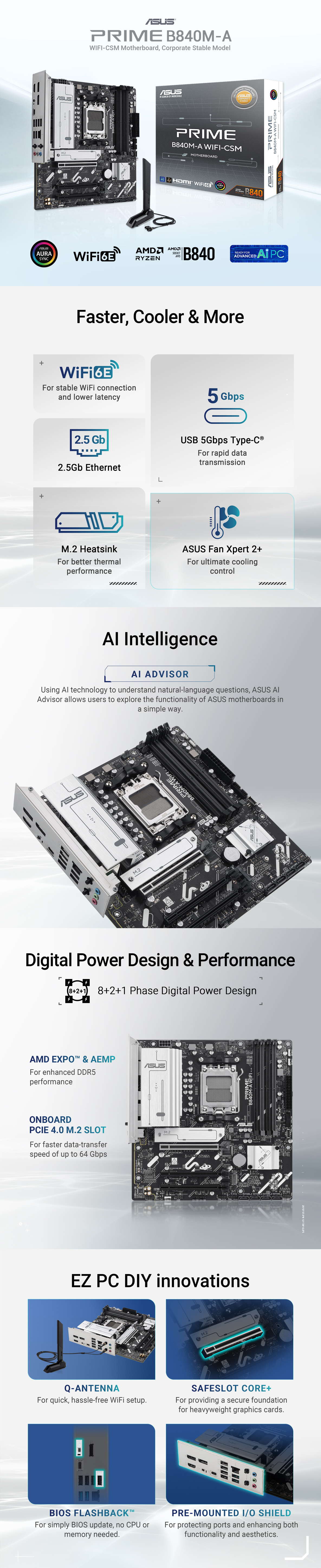 PRIME B840M-A WIFI-CSM