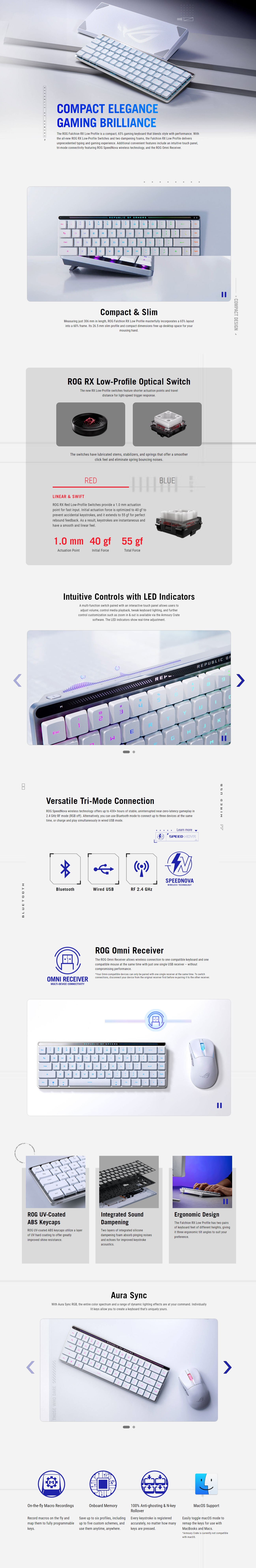 ROG Falchion RX Low Profile