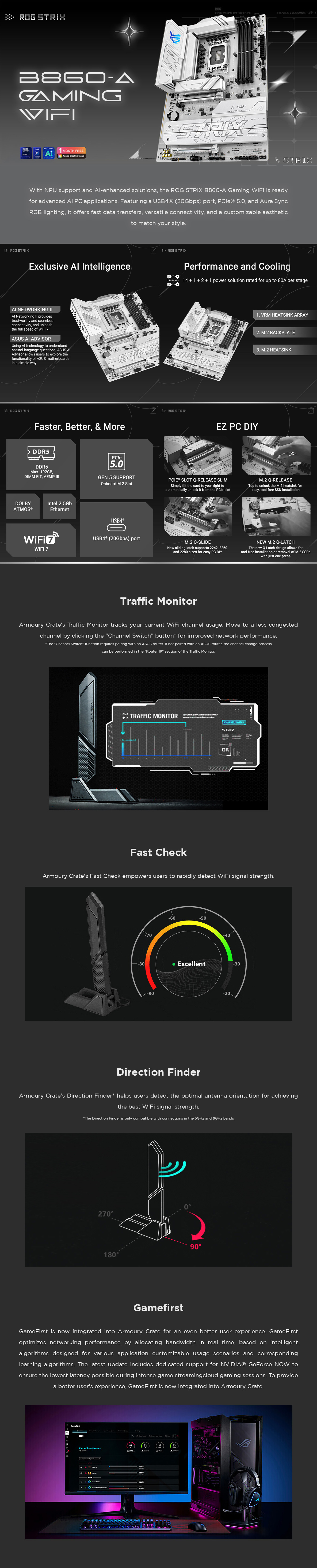 ROG STRIX B860-A GAMING WIFI