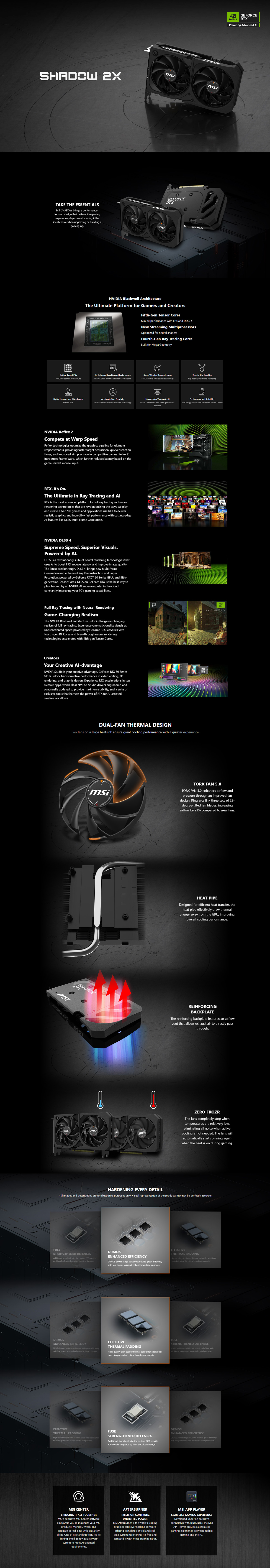 RTX 5050 8G SHADOW 2X OC