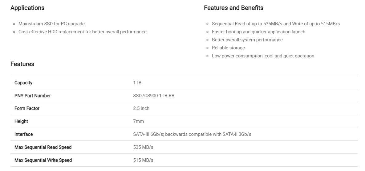 SSD7CS900-1TB-RB