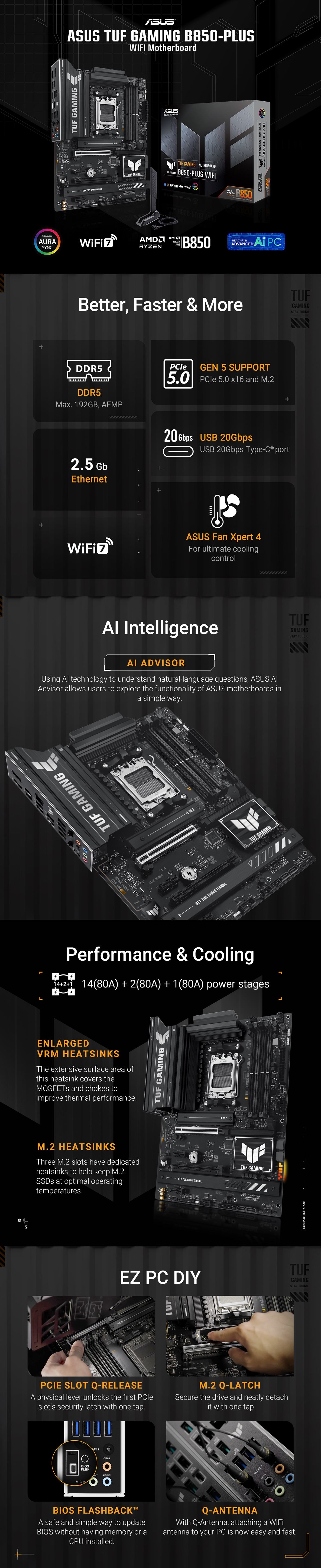 TUF GAMING B850-PLUS WIFI
