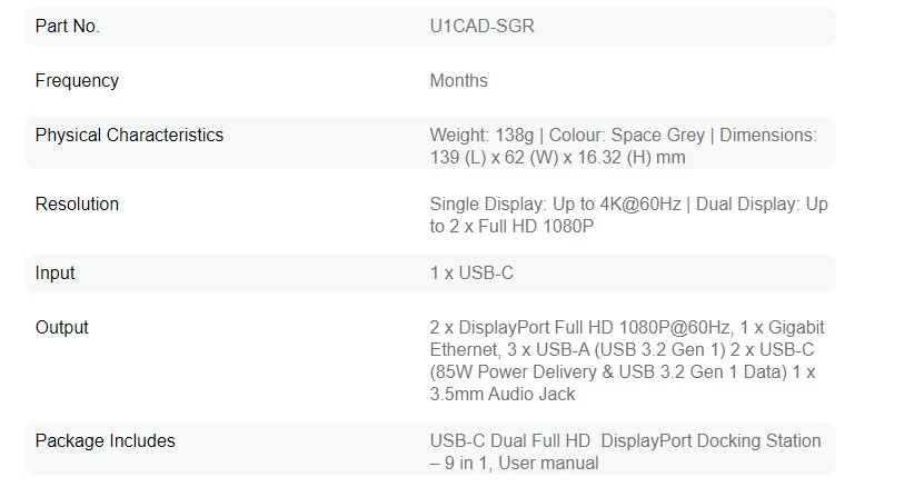 U1CAD-SGR U1CAD-SGR