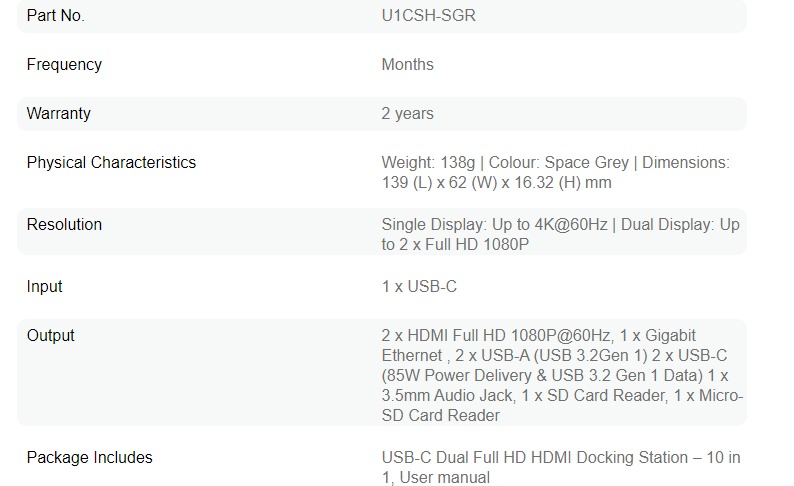 U1CSH-SGR U1CSH-SGR