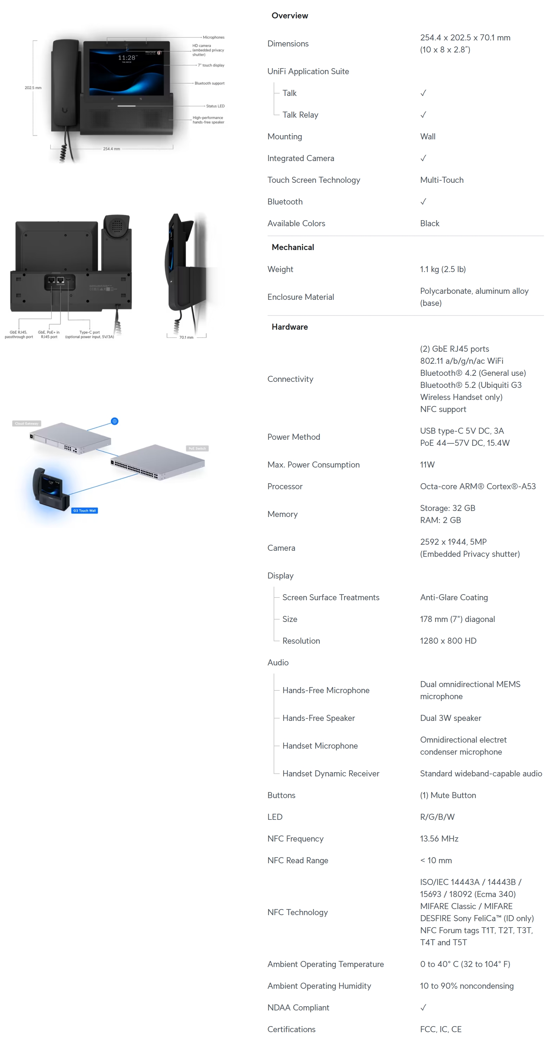 UTP-G3-Touch-Wall