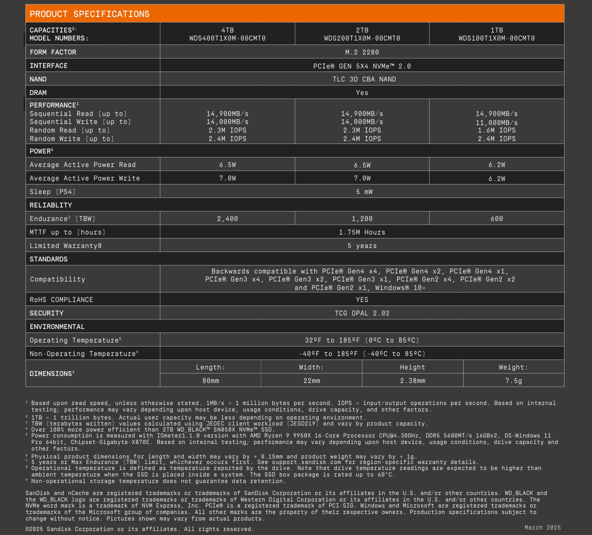WDS100T1X0M-00CMT0
